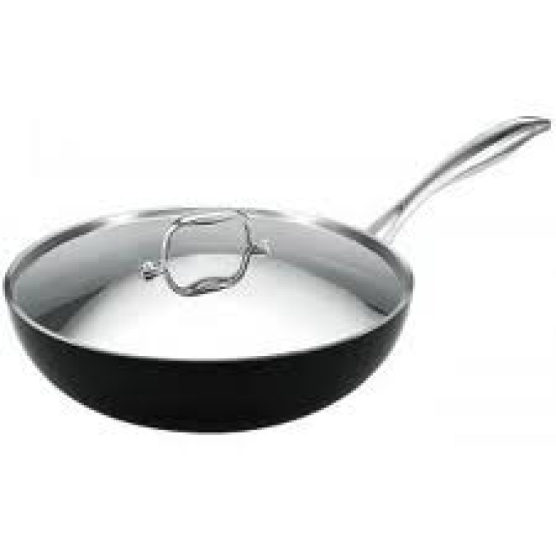 Greenpan wok met deksel